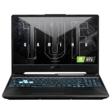 لپ تاپ 15.6 اینچی ایسوس مدل TUF Gaming A15 FA506NFR-HN040W-R7 7435HS-16GB DDR5-512GB SSD-RTX2050-FHD-W