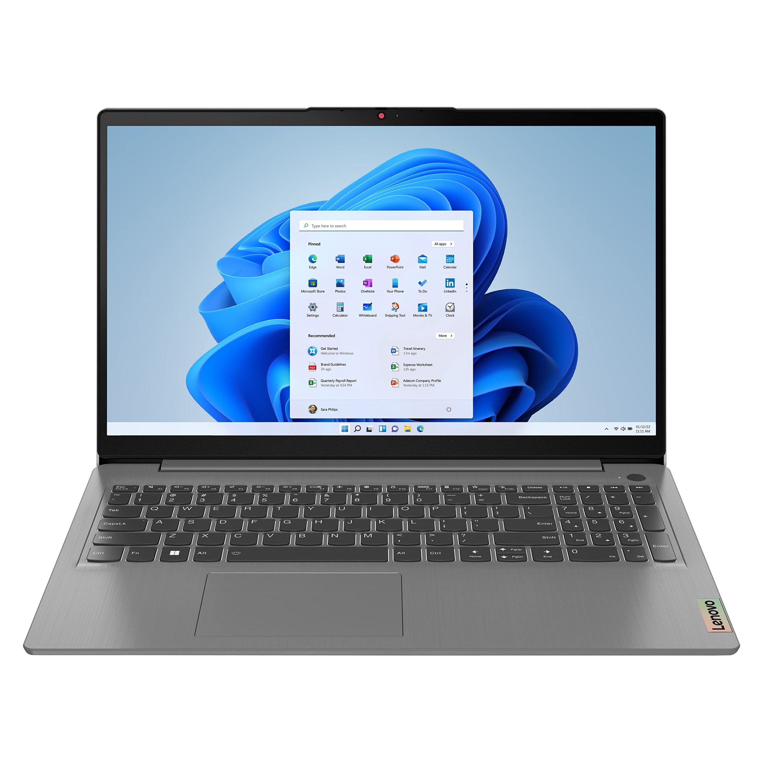 لپ تاپ 15.6 اینچی لنوو مدل IdeaPad 3 15IAU7-i3 1215U 16GB 512SSD – کاستوم شده