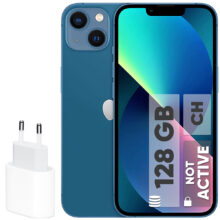 گوشی موبایل اپل مدل iPhone 13 CH دو سیم‌ کارت ظرفیت 128 گیگابایت و رم 4 گیگابایت به همراه شارژر 20 وات اپل – نات اکتیو