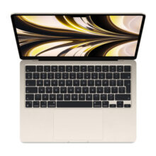 لپ تاپ 13.6 اینچی اپل مدل MacBook Air MC7W4 2024 LLA-M2-16GB RAM-256GB SSD