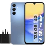 گوشی موبایل سامسونگ مدل Galaxy A15 دو سیم کارت ظرفیت 128 گیگابایت و رم 6 گیگابایت به همراه شارژر سامسونگ - ویتنام