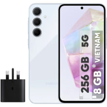 گوشی موبایل سامسونگ مدل Galaxy A35 دو سیم کارت ظرفیت 256 گیگابایت رم 8 گیگابایت به همراه شارژر سامسونگ – ویتنام
