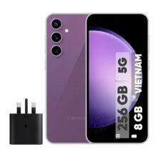 گوشی موبایل سامسونگ مدل Galaxy S23 FE دو سیم کارت ظرفیت 256 گیگابایت و رم 8 گیگابایت به همراه شارژر سامسونگ – ویتنام