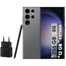 گوشی موبایل سامسونگ مدل Galaxy S23 Ultra دو سیم کارت ظرفیت 256 گیگابایت و رم 12 گیگابایت به همراه شارژر 25 وات سامسونگ – ویتنام