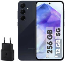 گوشی موبایل سامسونگ مدل Galaxy A55 دو سیم کارت ظرفیت 256 گیگابایت و رم 12 گیگابایت – به همراه شارژر 25 وات سامسونگ