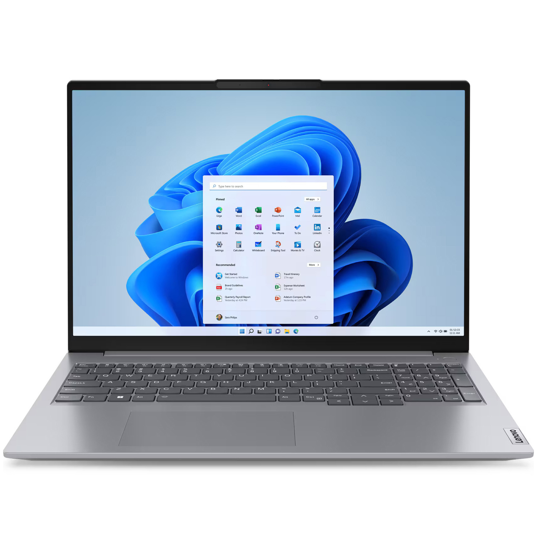 لپ تاپ 16 اینچی لنوو مدل ThinkBook 16 G6 ABP-R5 7430U-8GB DDR4-512GB SSD-IPS-Backlit-Fingerprint – کاستوم شده