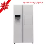 یخچال و فریزر ساید بای ساید 32 فوت اسنوا مدل S2Di-M210-W