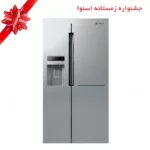 یخچال و فریزر ساید بای ساید اسنوا 27 فوت هوشمند مدل S1Di-S110-W