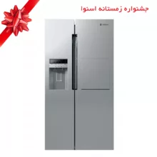 یخچال و فریزر ساید بای ساید اسنوا 27 فوت هوشمند مدل S1Di-S110-W