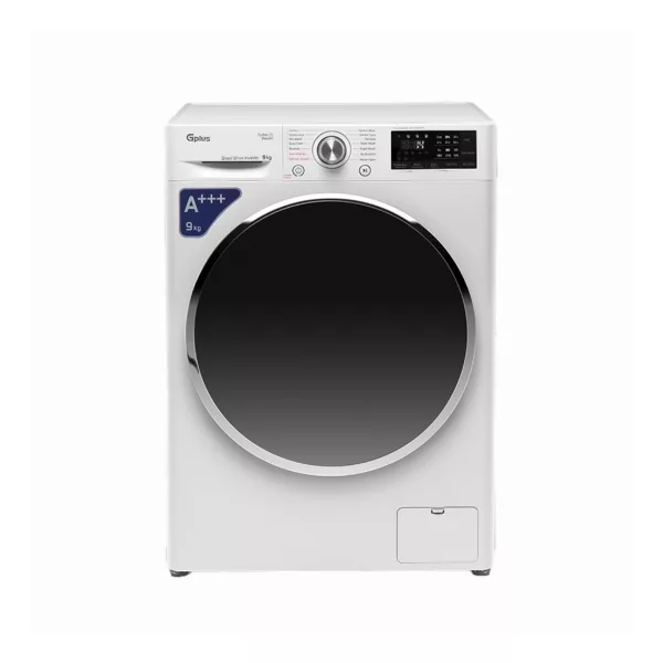 ماشین لباسشویی اتوماتیک جی پلاس مدل GWM-M990W ظرفیت 9 کیلوگرم