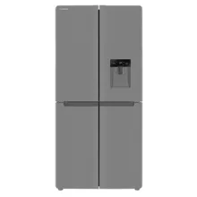 یخچال فریزر ساید بای ساید 28 فوت ایکس ویژن مدل TF540، دارای نمایشگر و یخساز نیمه اتوماتیک، با ارتفاع 185، پهنای 86 و عمق 67.8 سانتی متر، میزان مصرف انرژی A+، دارای 3 طبقه در یخچال و 6 کشو در فریزر