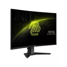 مانیتور خمیده گیمینگ 27 اینچ ام اس آی مدل MAG 276CXF، رزولوشن Full HD، پنل Rapid VA، نرخ بروزرسانی 280 هرتز، با نسبت تصویر 16:9، دارای پورت HDMI و DisplayPort و خروجی هدفون