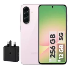 گوشی موبایل سامسونگ مدل Galaxy A56 دو سیم کارت ظرفیت 256 گیگابایت و رم 12 گیگابایت – به همراه شارژر 25 وات سامسونگ