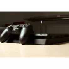 کنسول بازی سونی مدل Playstation 4 Slim ریجن 3 سری CUH-2218B ظرفیت 1 ترابایت به همراه کارت نصب 20 عدد بازی