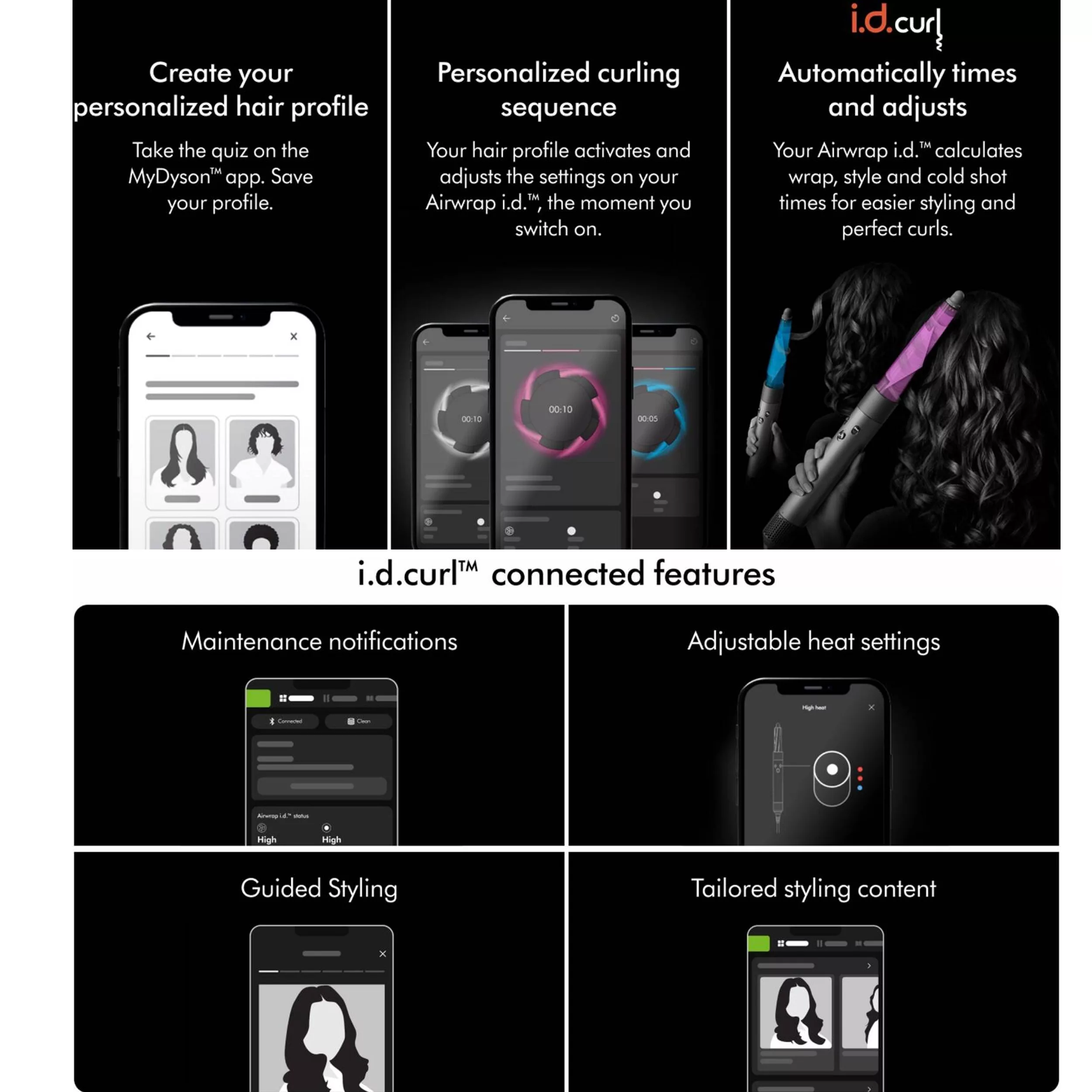 سشوار برس دار حالت دهنده دایسون مدل Airwrap id HS08