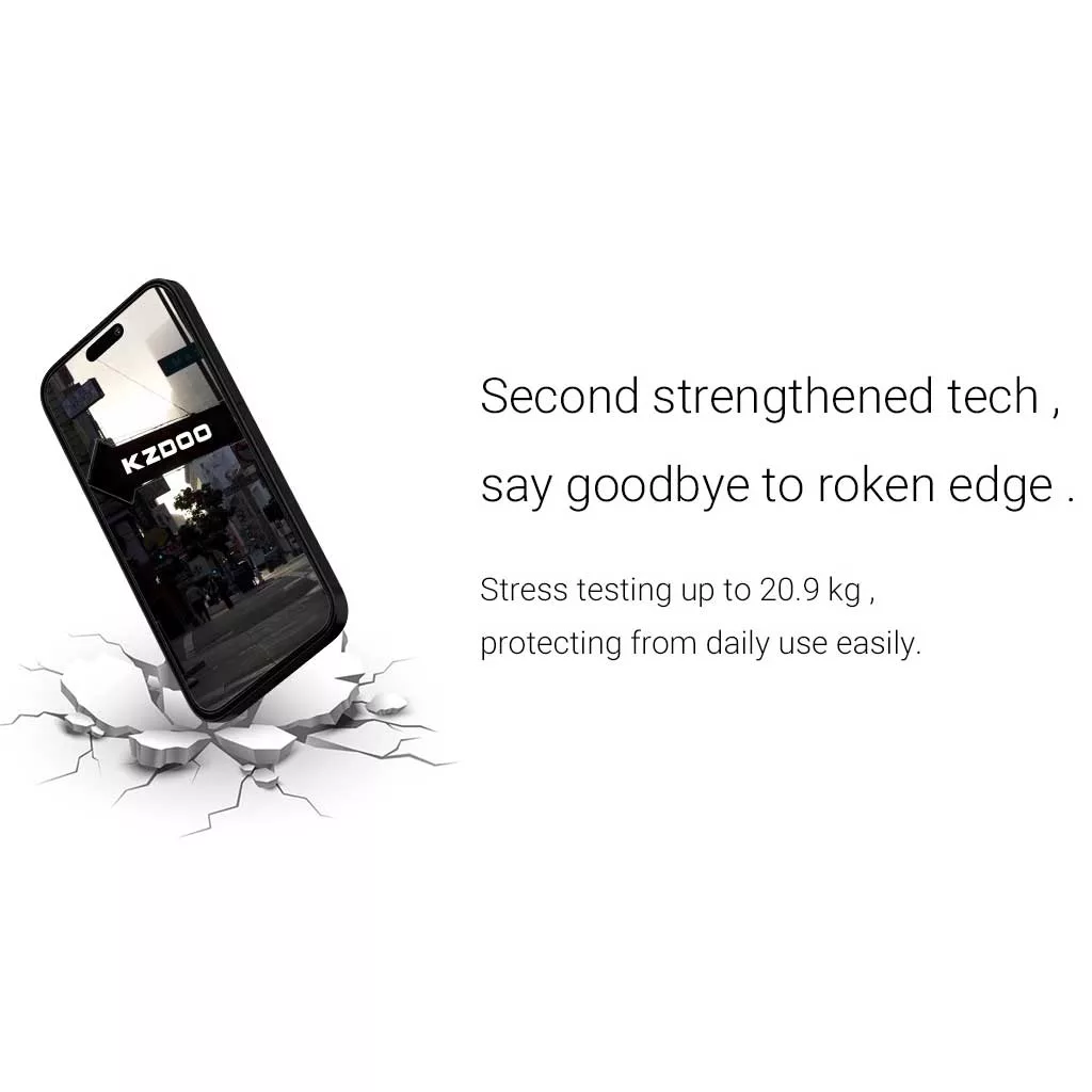 محافظ صفحه نمایش کی -زد دو مدل Anti-Dust مناسب برای گوشی موبایل اپل iPhone 14 Pro