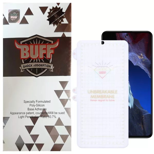 محافظ صفحه نمایش بوف مدل Hydrogel-G مناسب برای گوشی موبایل شیائومی Poco F5 Pro / F5 / Redmi Note 12 Turbo