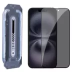 محافظ صفحه نمایش حریم شخصی نیلکین مدل Guardian Privacy مناسب برای گوشی موبایل اپل iPhone 16/15  به همراه کیت نصب