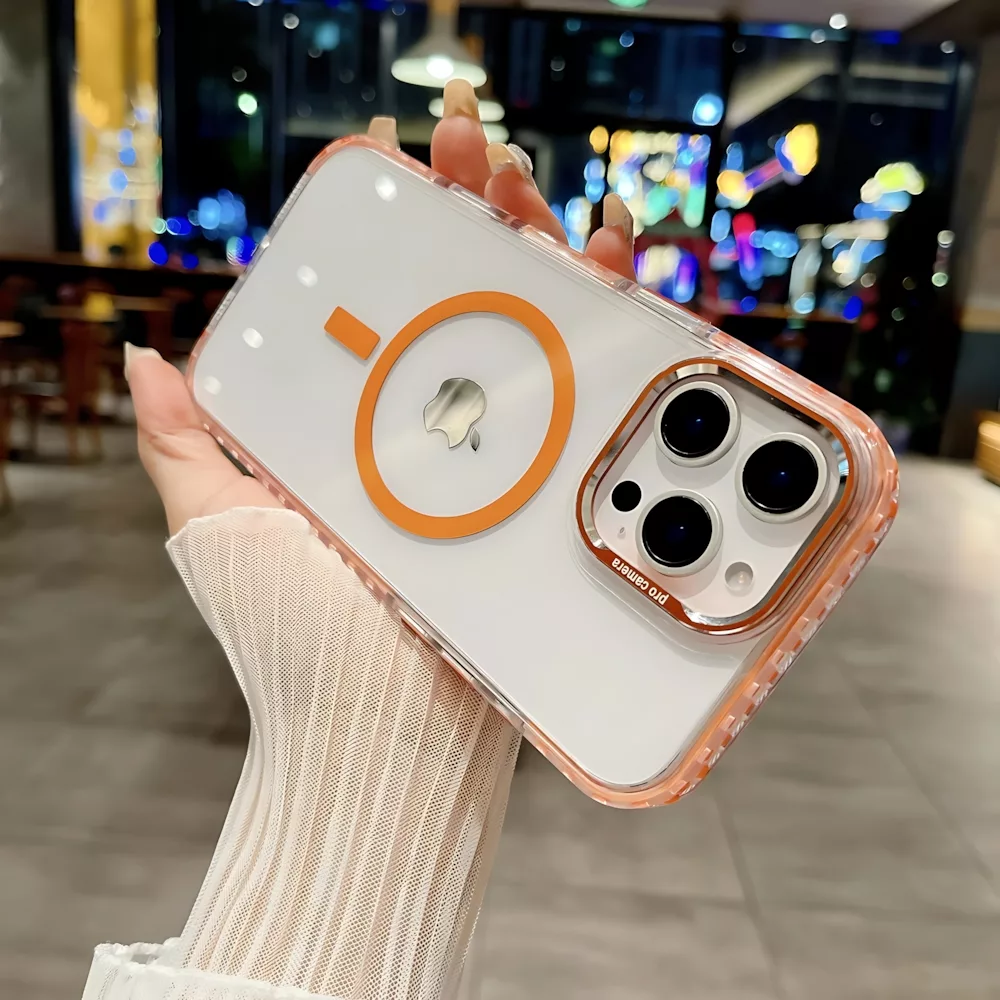 کاور مدل Monarch مناسب برای گوشی موبایل اپل iPhone 16 Pro Max به همراه محافظ لنز