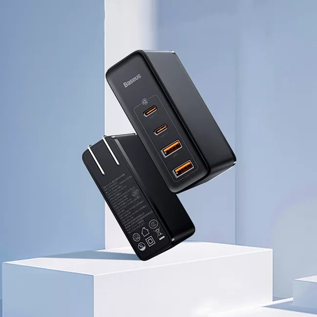 شارژر دیواری باسئوس مدل CCGAN2P-K01 به همراه کابل USB-C
