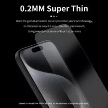 محافظ صفحه نمایش نیلکین مدل H Plus Pro مناسب برای گوشی موبایل اپل iPhone 15 Pro Max