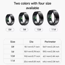 حلقه هوشمند مدل LA380 سایز 9