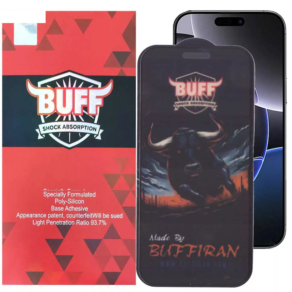 محافظ صفحه نمایش مات بوف مدل BullRun Matte Pro مناسب برای گوشی موبایل اپل iPhone 16 Pro Max