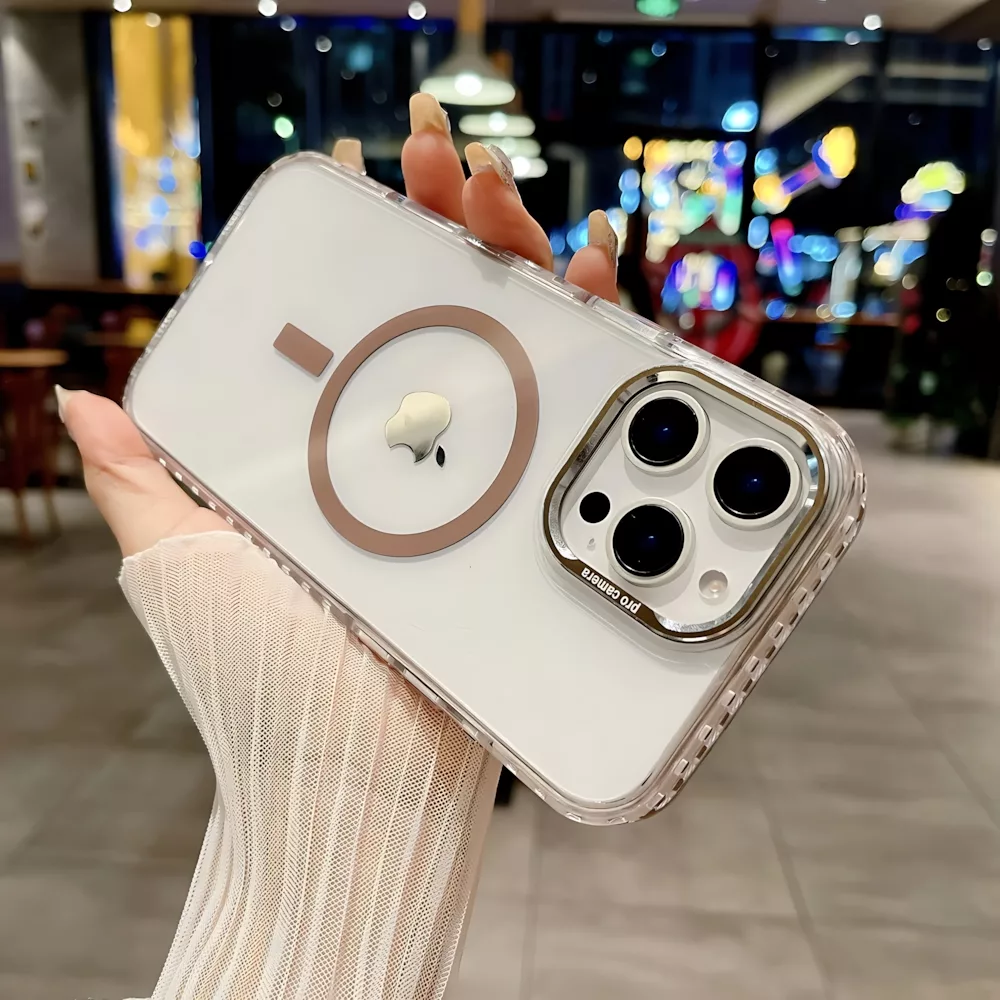 کاور مدل Monarch مناسب برای گوشی موبایل اپل iPhone 16 Pro Max به همراه محافظ لنز