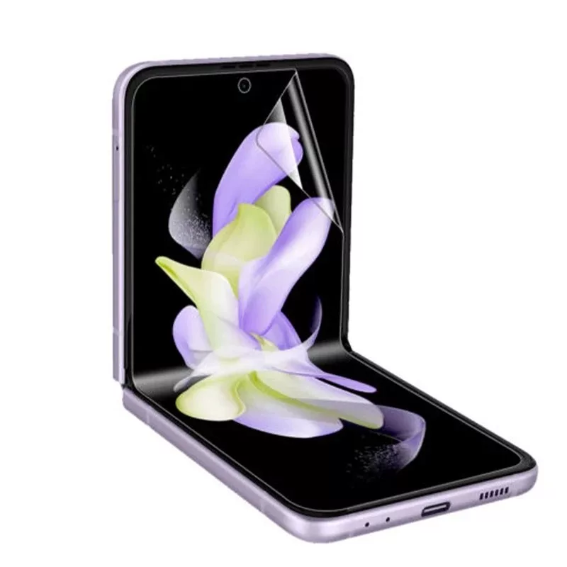 محافظ صفحه نمایش مات بوف مدل Hydrogel-Matte مناسب برای گوشی موبایل سامسونگ Galaxy Z Flip 7 به همراه محافظ پشت گوشی