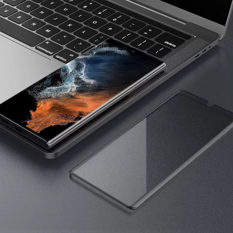 محافظ صفحه نمایش نیلکین مدل Impact Resistant مناسب برای گوشی موبایل سامسونگ Galaxy S23 Ultra بسته دو عددی