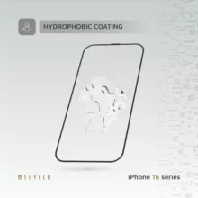 محافظ صفحه نمایش لِولو مدل 3D Resin Glue مناسب برای گوشی موبایل اپل iPhone 16 Pro Max