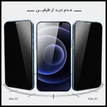 محافظ صفحه نمایش حریم شخصی راک اسپیس مدل 180F-01Y مناسب برای گوشی موبایل اپل iPhone 13 Mini