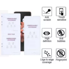 محافظ صفحه نمایش مات بوف مدل Hydrogel-Matte مناسب برای گوشی موبایل سامسونگ Galaxy Z Flip 7 به همراه محافظ پشت گوشی