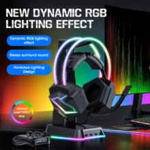 هدفون مخصوص بازی اونیکوما مدل X20 RGB-HEAD