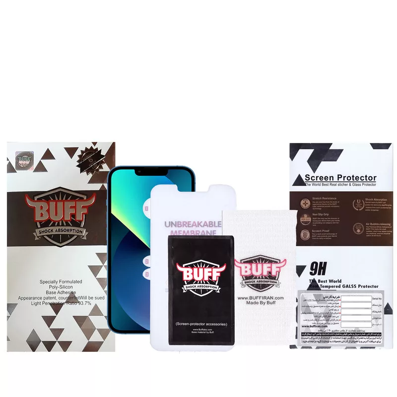 محافظ صفحه نمایش مات بوف مدل Hydrogel-Matte-G مناسب برای گوشی موبایل اپل iPhone 16e/13/13pro/14