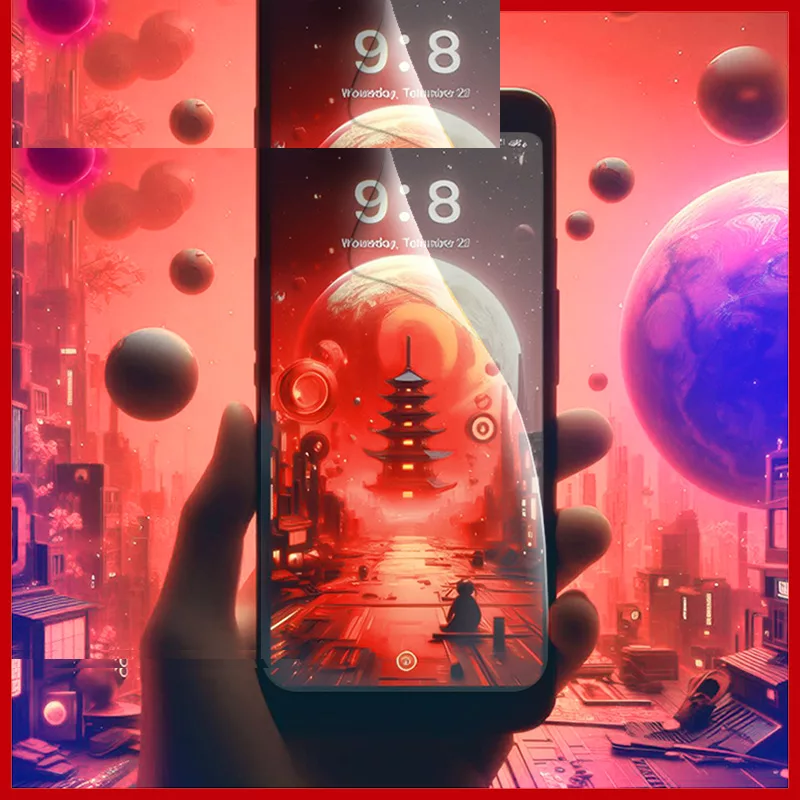 محافظ صفحه نمایش شفاف ریمکس مدل Resistant مناسب برای گوشی موبایل ریلمی C75 به همراه محافظ پشت گوشی