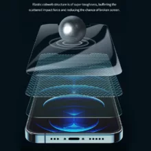 محافظ صفحه نمایش آنتی بلو راک اسپیس کد BLU مناسب برای گوشی موبایل ویوو X Fold 2