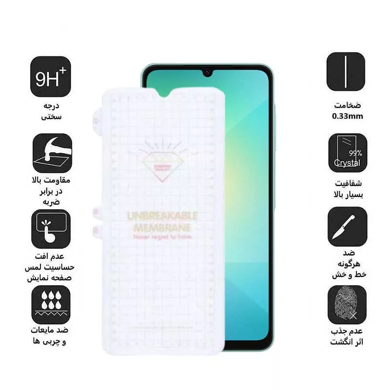 محافظ صفحه نمایش بوف مدل Hydrogel-G مناسب برای گوشی موبایل سامسونگ Galaxy A06/A06s/A05s/A05/F05