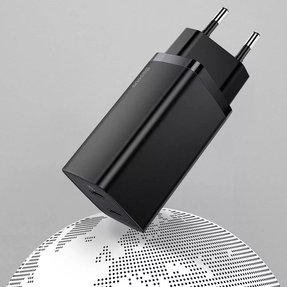 شارژر دیواری 65 وات باسئوس مدل Gan 2 Lite CCGAN2L-B01