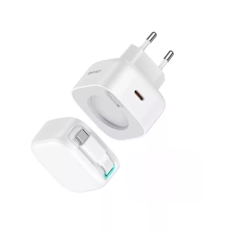 شارژر دیواری 35 وات یوسمز مدل CC202 به همراه کابل USB-C