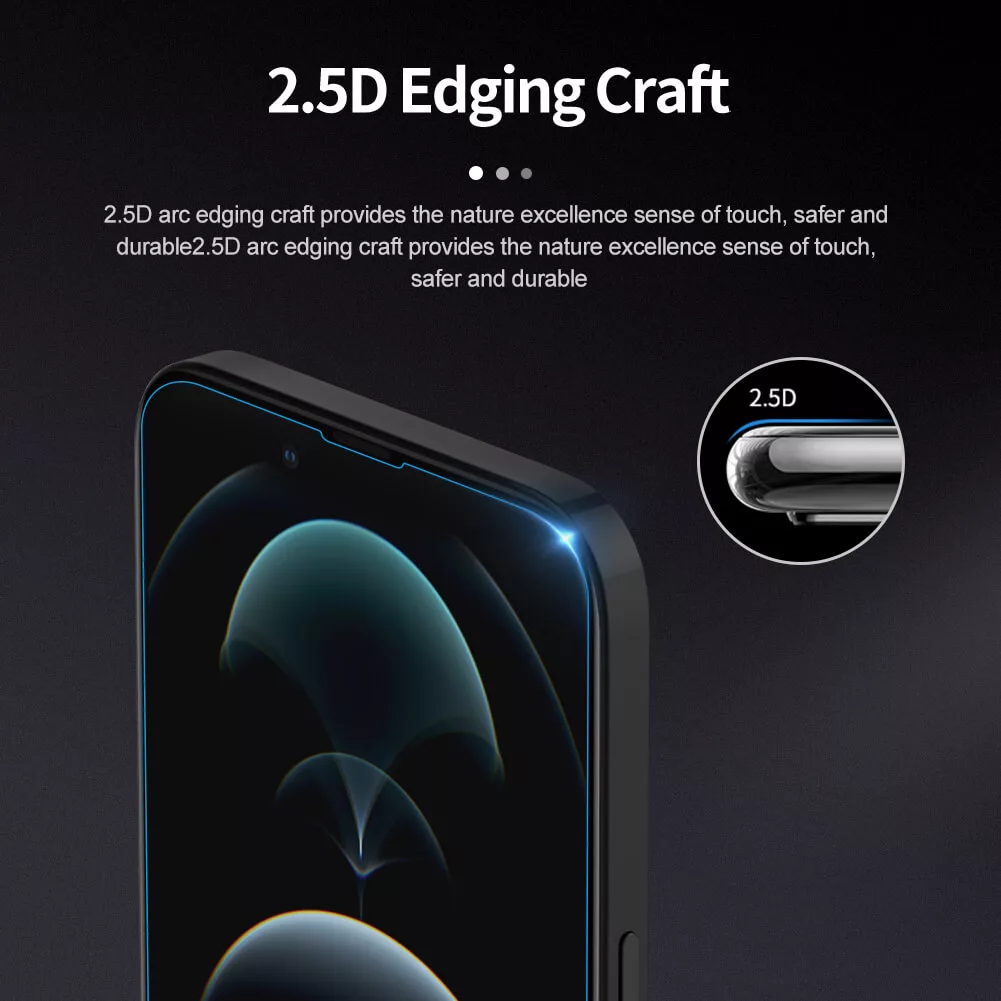 محافظ صفحه نمایش 5D بوف مدل FP33 مناسب برای گوشی موبایل اپل Iphone 13 Pro Max