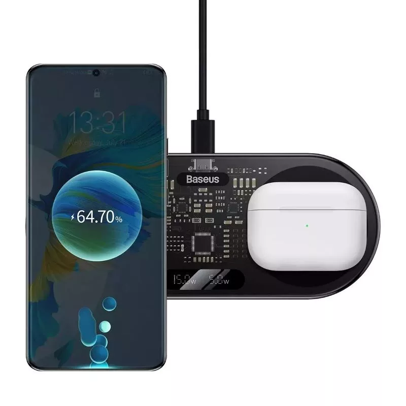 شارژر بی سیم بیسوس مدل BS-W528