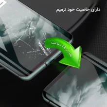 محافظ صفحه نمایش گیمینگ راک اسپیس مدل HyGAM مناسب برای گوشی موبایل ریلمی 9 Pro