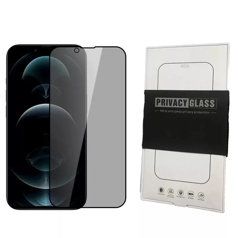 محافظ صفحه نمایش حریم شخصی کی زد دوو مدل Privacy Glass مناسب برای گوشی موبایل اپل iPhone 16 Pro Max
