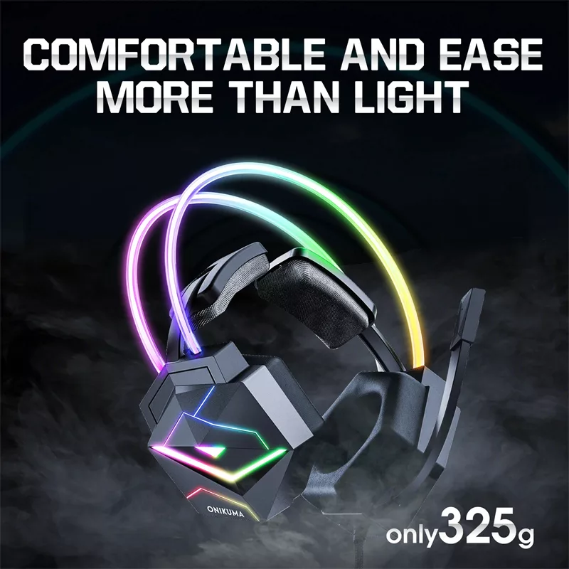 هدفون مخصوص بازی اونیکوما مدل X20 RGB-HEAD