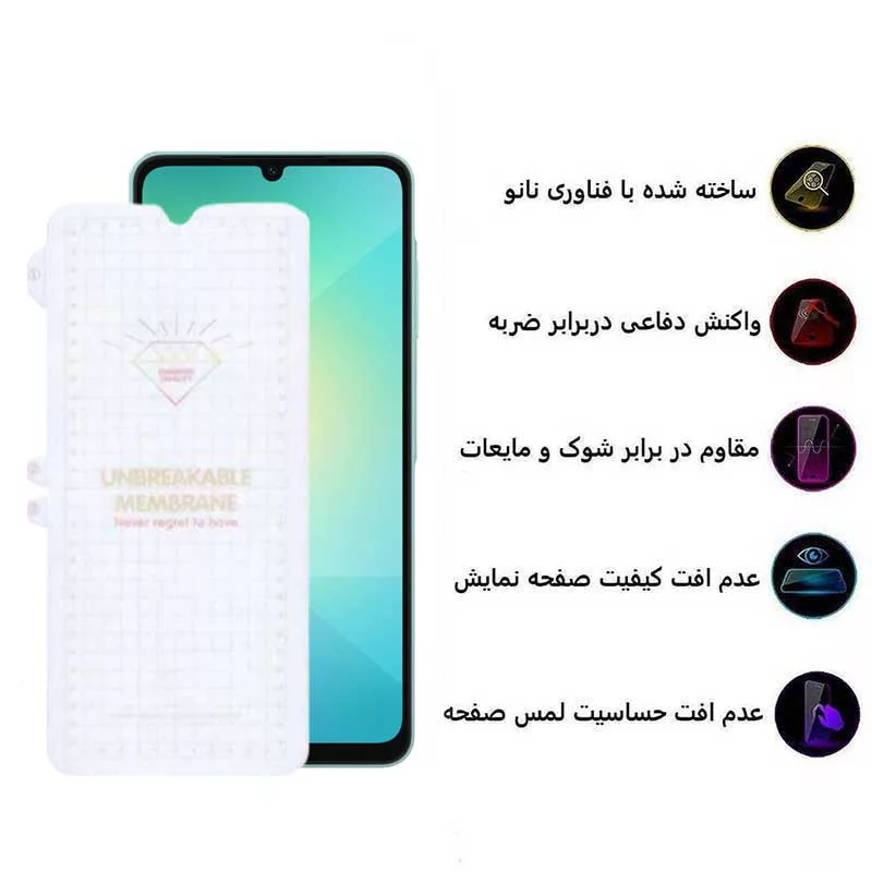 محافظ صفحه نمایش بوف مدل Hydrogel-G مناسب برای گوشی موبایل سامسونگ Galaxy A06/A06s/A05s/A05/F05