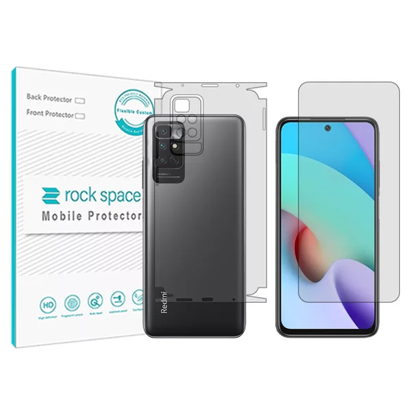 محافظ صفحه نمایش راک اسپیس مدل HyGEL مناسب برای گوشی موبایل شیائومی Redmi Note 114G به همراه محافظ پشت گوشی محافظ صفحه نمایش راک اسپیس مدل HyGEL مناسب برای گوشی موبایل شیائومی Redmi Note 114G به همراه محافظ پشت گوشی