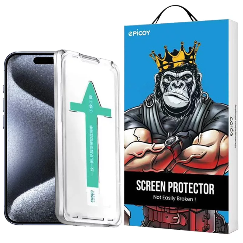 محافظ صفحه نمایش اپیکوی مدل Xundd Axe Easy install مناسب برای گوشی موبایل اپل iPhone 15 Pro محافظ صفحه نمایش اپیکوی مدل Xundd Axe Easy install مناسب برای گوشی موبایل اپل iPhone 15 Pro