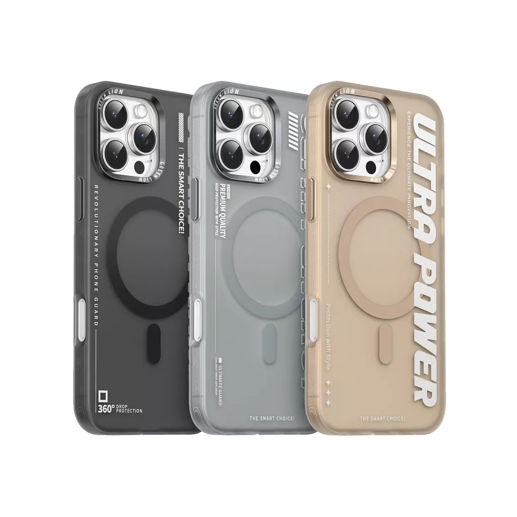 کاور گرین لاین مدل Ultra Magsafe مناسب برای گوشی موبایل اپل iPhone 16 Pro Max