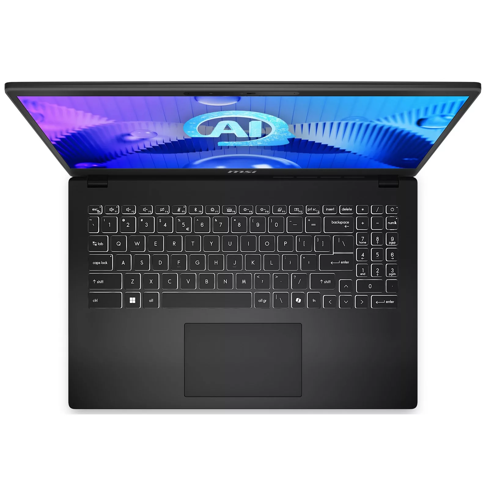 لپ تاپ 15.6 اینچی ام اس آی مدل Modern 15 H AI C1MG-Core Ultra 7-16GB DDR5-1TB SSD-IPS